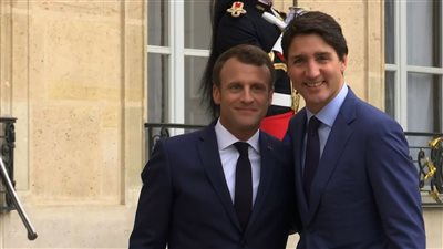 رئيس وزراء كندا يهنئ ماكرون بفوزه في انتخابات الرئاسة الفرنسية 