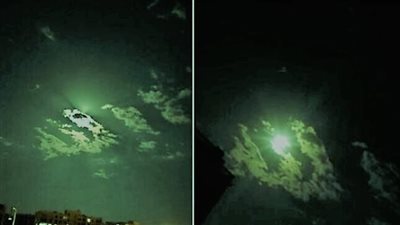 مفاجأة في ظهور لفظ الجلالة بسماء مصر| صور