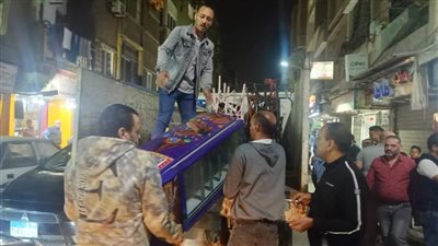 حملة مكبرة لرفع الإشغالات بشوارع حي جنوب الجيزة | صور