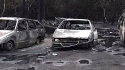 مشاهد لدمار هائل إثر انفجار مصفاة نفط في نيجيريا | فيديو