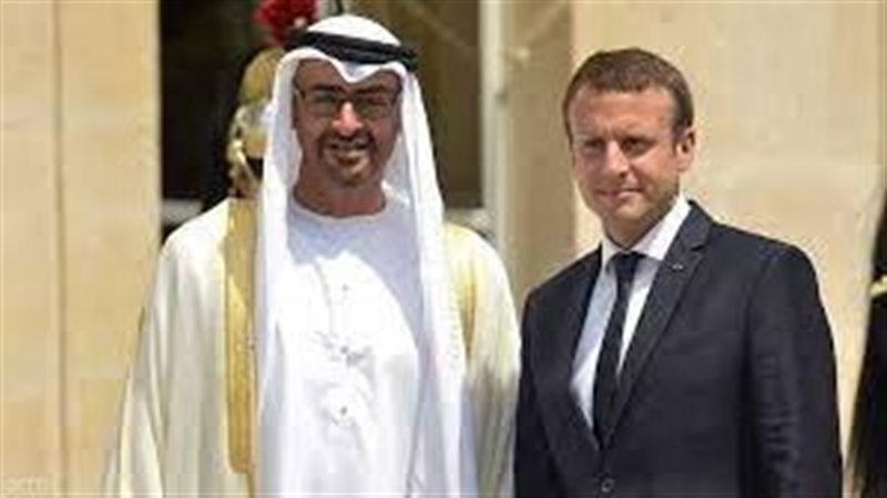 محمد بن زايد وماكرون