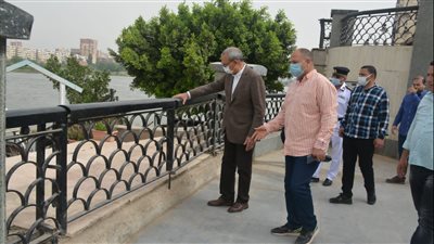 محافظ القليوبية يتفقد حدائق القناطر لاستقبال الزائرين|صور