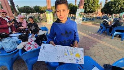 فريق توعية مياه أسيوط يجوب النوادى والحدائق احتفالا بشم النسيم 