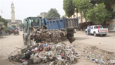 رفع 8 آلاف طن مخلفات بـ٤ أحياء في الجيزة.. صور