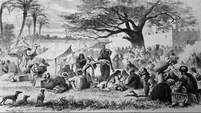 شاهد.. أقدم لوحة لعيد شم النسيم في مصر ترجع إلى 200 عام