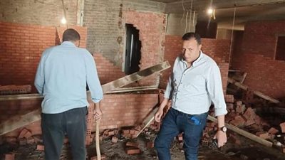 إيقاف أعمال تحويل وحدات سكنية لتجارية بحدائق الأهرام| صور