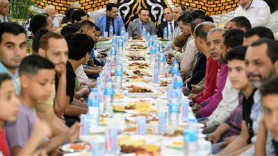 نائب محافظ الدقهلية يشهد احتفالية الإفطار الجماعي للأطفال اليتامى والمسنين في بلقاس