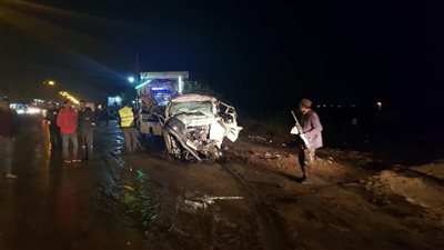 معاينة مصرع وإصابة 17 شخصا أعلى الدائري الإقليمي 