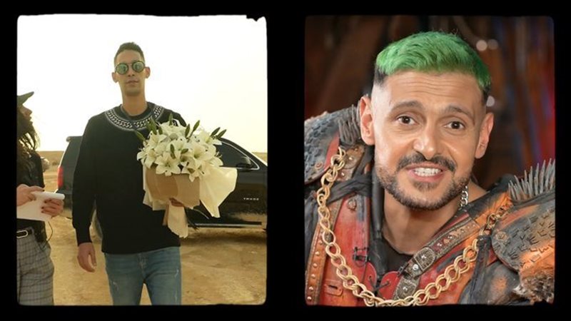 رامز جلال وبدر بانون