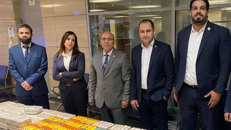 المضبوطات بحوزة رجال