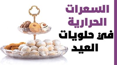 السعرات الحرارية في حلويات العيد| انفوجراف