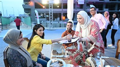 وزيرة التضامن تشارك محاربات بهية حفل الإفطار بفرع الشيخ زايد الجديد