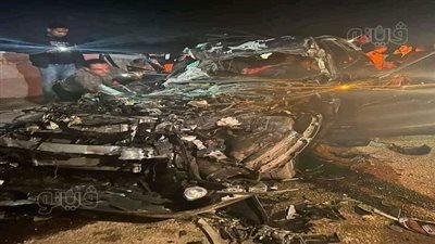 «الشرقية» تتشح بالسواد حزنا على مصرع أحد أبنائها في حادث طريق كفر الشيخ