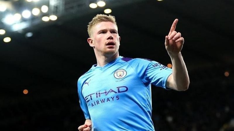 دي بروين لاعب مانشستر