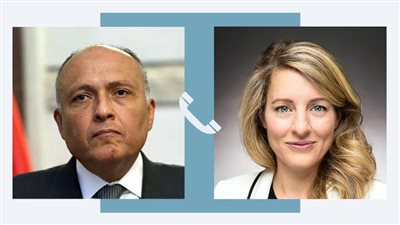 وزير الخارجية يبحث مع نظيره الكندي سبل دفع علاقات التعاون بين البلدين