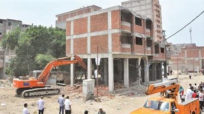 إيقاف نشاط سكني لمحل تجاري وإزالة 5 أعمال مخالفة بجنوب الجيزة