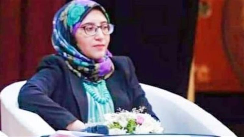 إحدى الفائزات 