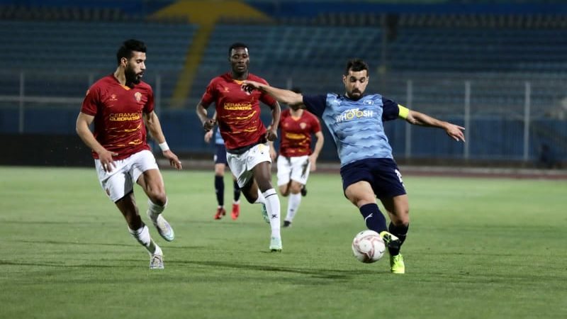 من مباراة بيراميدز