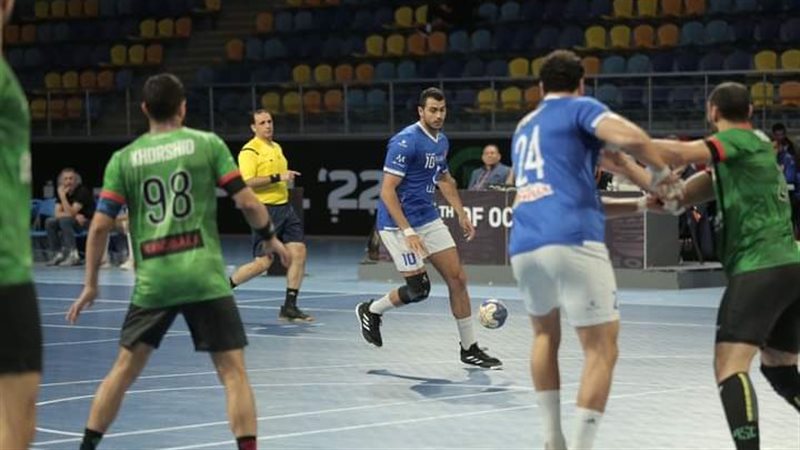 رجال يد الأهلى أمام