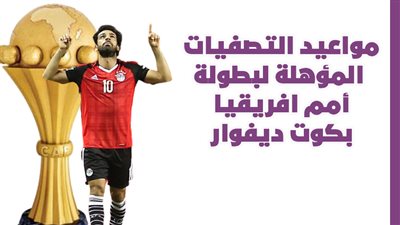 مواعيد التصفيات المؤهلة لبطولة أمم افريقيا بكوت ديفوار| إنفوجراف 