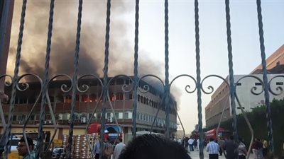 تفاصيل جديدة في حريق مصنع النيل للمنسوجات بالجيزة