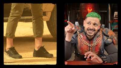 رامز ساخرا من زيزو: لابس موضة الترانش