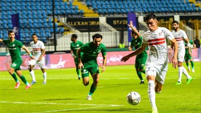 تعادل سلبي بين الزمالك والمصري بعد مرور 15 دقيقة