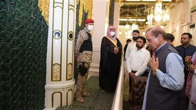 أنصار عمران خان يهاجمون وفد شهباز شريف داخل الحرم النبوي.. ووزيرة ترد بآية قرآنية |فيديو