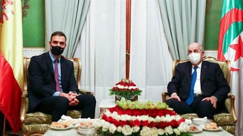 لقاء سابق بين الرئيس