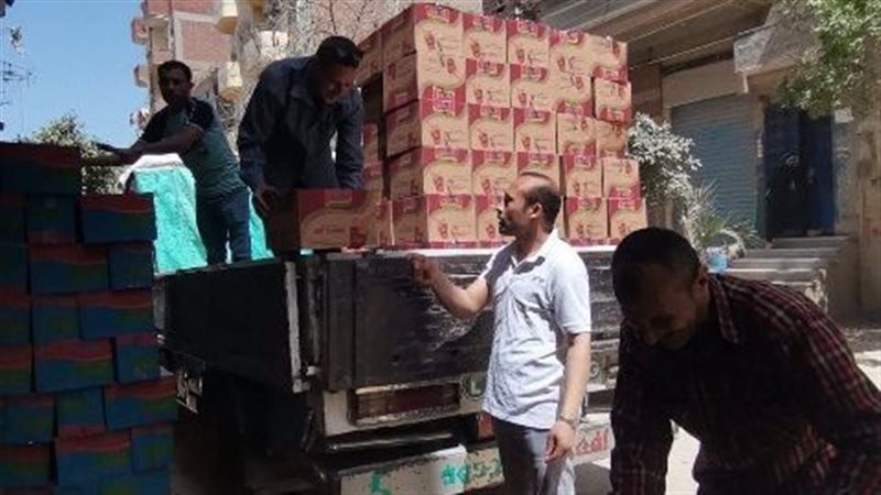 جانب من المضبوطات