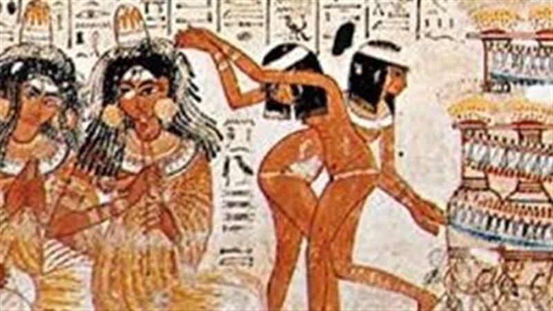 الرقص عند الفراعنة