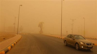 رياح مثيرة للرمال والأتربة فى هذه المناطق خلال أيام العيد