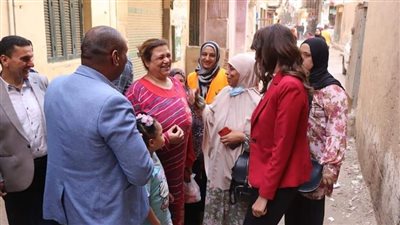 نائب محافظ الجيزة تتفقد مقر جمعية الرائدات والمثقفات في بشتيل| صور