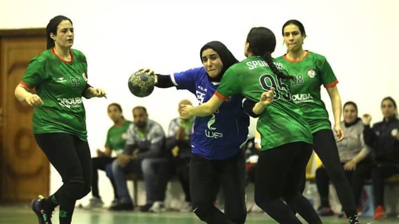 سيدات يد الأهلى أمام