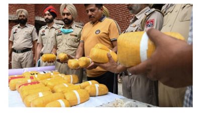 ضبط خيوط مشبعة بالهيروين بقيمة 58 مليون دولار في الهند