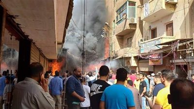 النيابة تنتدب المعمل الجنائي لبيان سبب حريق في حوش بسوهاج 