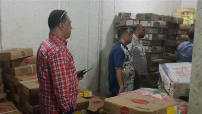 تمشيط محلات الجزارة والأسواق بحي الوراق للتأكد من صلاحية السلع | صور