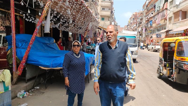 حملة مكبرة بوسط الإسكندرية