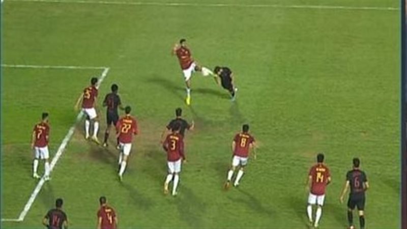 ركلة جزاء الأهلي