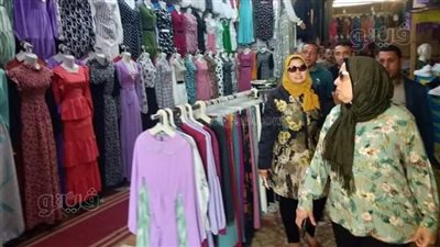 سكرتير محافظة الغربية تتفقد معرض 