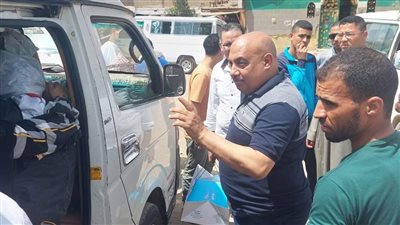 رئيس جهاز السرفيس بالجيزة يتفقد مواقف الأقاليم | صور