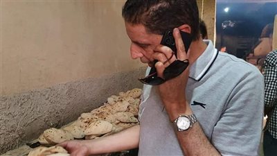ضبط مخبز يتلاعب في وزن الرغيف المدعم بالجيزة| صور