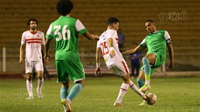 زيزو يحرز هدف الزمالك الثاني في إيسترن كومباني بالدقيقة 90