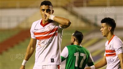 عمر السعيد يحرز الهدف الأول للزمالك في مرمى إيسترن كومباني