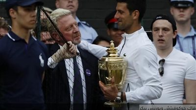 بسبب ما حدث لأسطورة التنس.. جوكوفيتش 