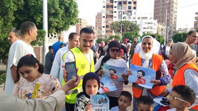 التوعية بمخاطر الإدمان خلال صلاة العيد بالإسماعيلية | صور