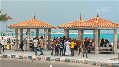 فسحة العيد على كورنيش مطروح 