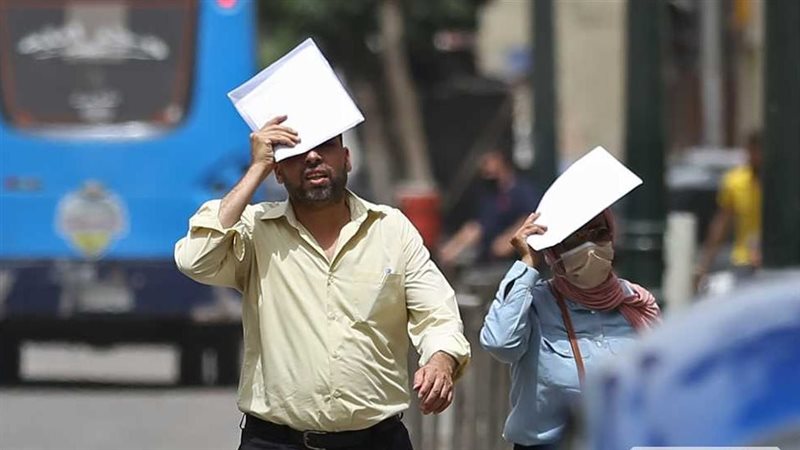 ارتفاع درجة الحرارة