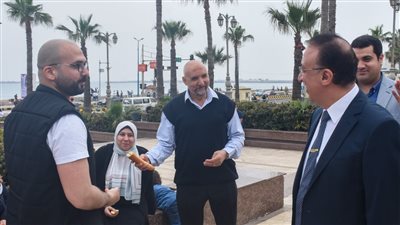 جولة تفقدية لمحافظ الإسكندرية للحدائق والميادين | صور 