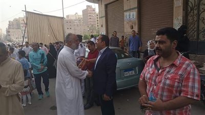 جولة تفقدية لرئيس حي الطالبية لمتابعة أعمال النظافة|  صور